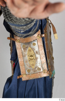  Photos Medieval Knight in plate armor 10 Blue gambeson Medieval soldier Plate armor chest armor upper body 0018.jpg